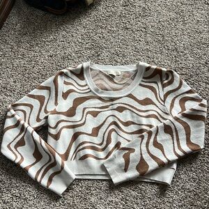 pacsun cropped sweater